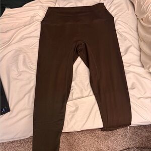 SET Active Formcloud Dark Brown Leggings